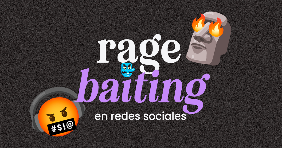 qué es el rage baiting en redes sociales